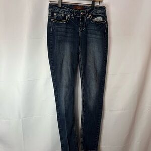 Sizzle Dark Wash Skinny Jeans
